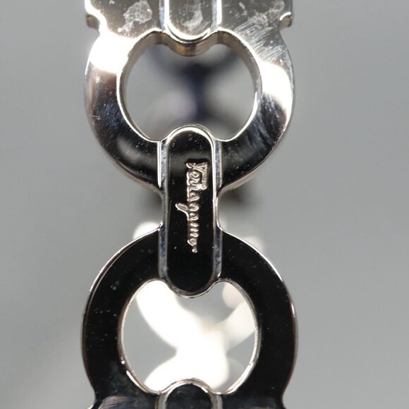 Salvatore Ferragamo Hand Bag Enamel 2way Blue - Picture 14 of 16